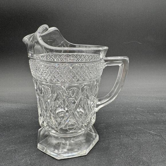 Vintage Pint Pitcher Cape Cod by Imperial Glass Ohio Glassware - Picture 1 of 8